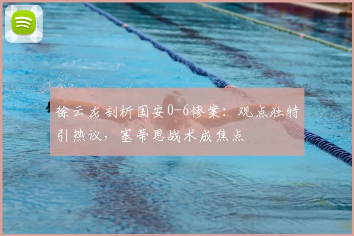 徐云龙剖析国安0-6惨案：观点独特引热议，塞蒂恩战术成焦点